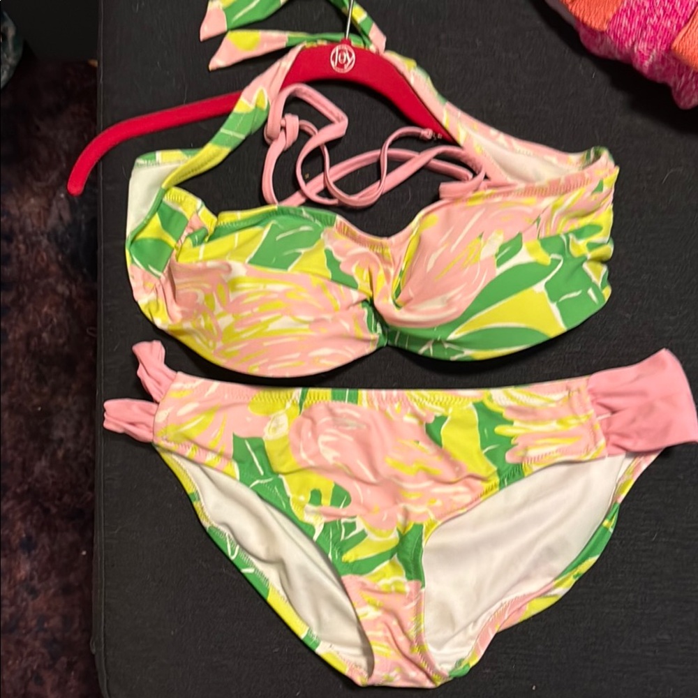 Lilly Pulitzer for Target Pink and Green Bikini